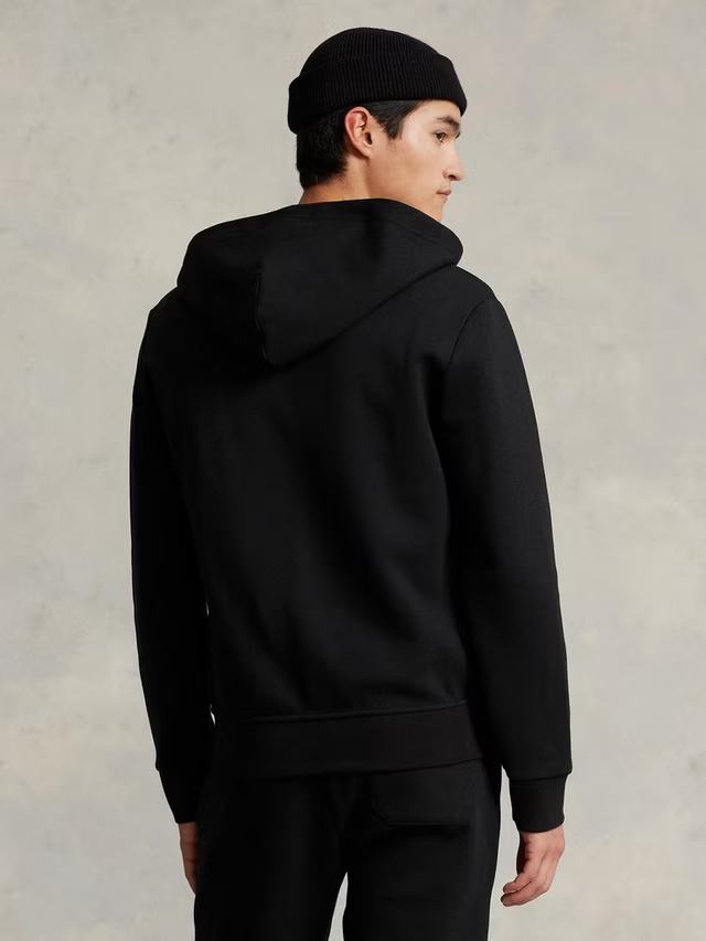 Polo Ralph Lauren Cotton Blend Hoodie, Polo Black
