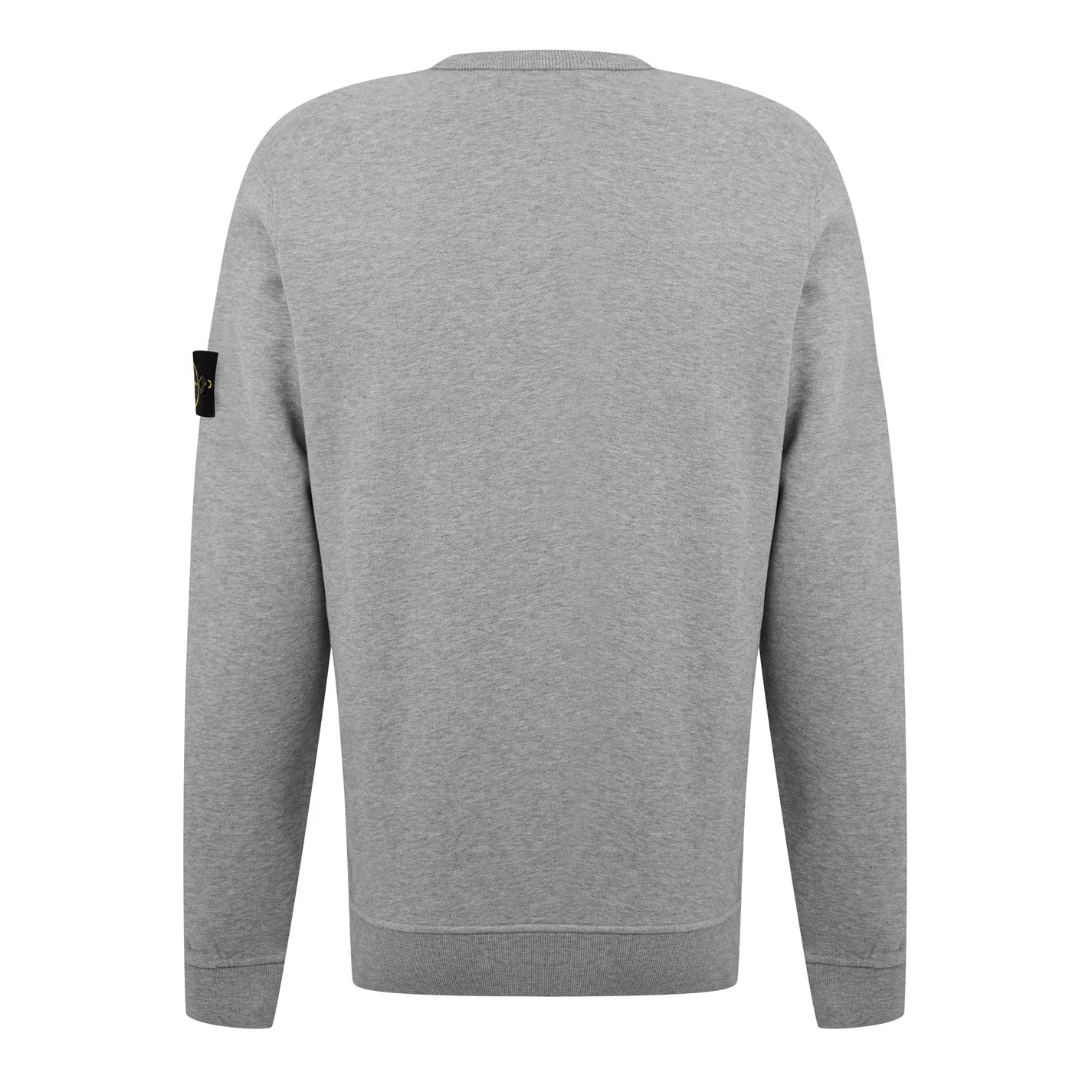 Stone island - Gray crew neck sweatshirt (cotton)