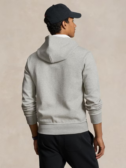 Polo Ralph Lauren Cotton Blend Hoodie, Lt Sport Heather(Grey)